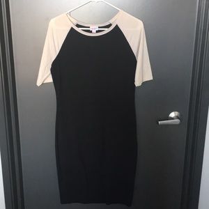 LuLaRoe Julia dress, size small